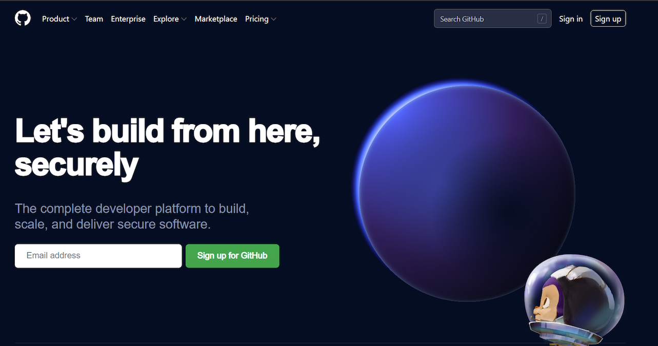 Github application developers