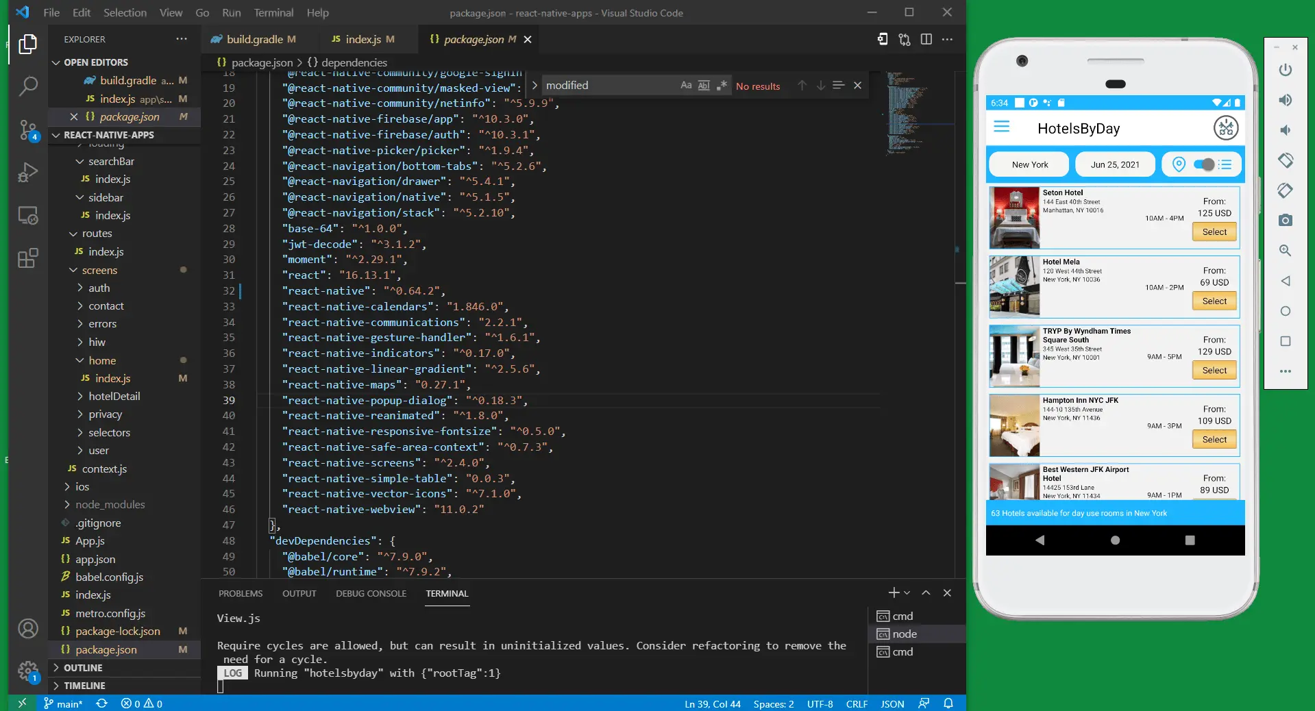Innovative Android Mobile App with User-Friendly Design