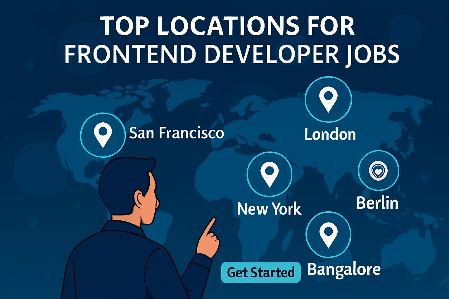 Top Locations for Frontend Developer Jobs Top Locations for Frontend Developer Jobs